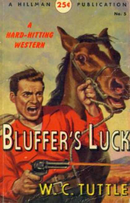 Hillman Books - Bluffers Luck - W. C. Tuttle