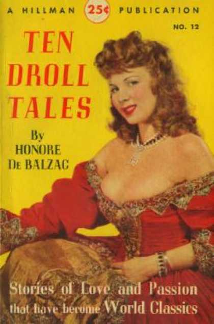 Hillman Books - Ten Droll Tales - Honoreãœ De Balzac