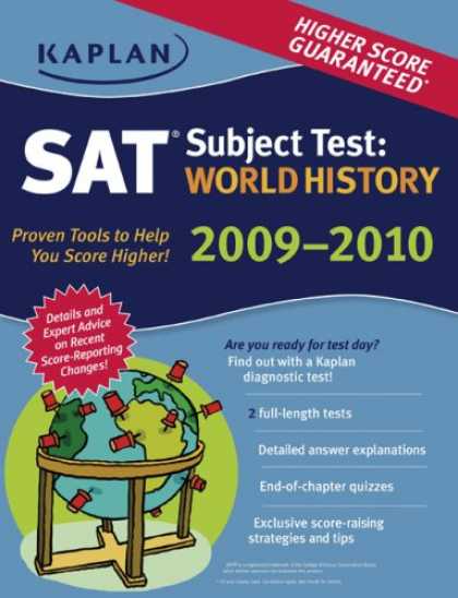 History Books - Kaplan SAT Subject Test: World History 2009-2010 Edition (Kaplan Sat Subject Tes