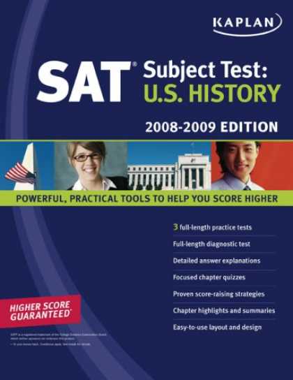 History Books - Kaplan SAT Subject Test: U.S. History, 2008-2009 Edition (Kaplan Sat Subject Tes
