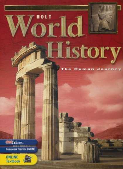 History Books - Holt World History: The Human Journey