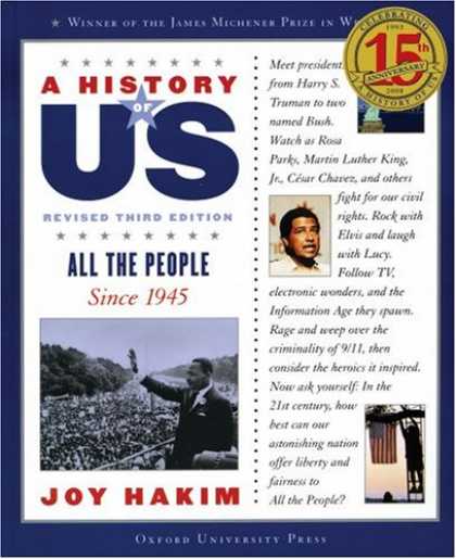 History Books - A All the People: Since 1945 A History of US Book 10