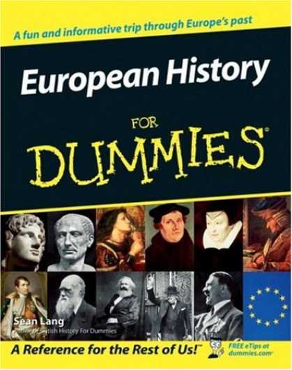 History Books - European History for Dummies (For Dummies (History, Biography & Politics))