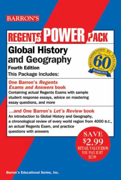 History Books - Global History and Geography Power Pack (Barron's Review Course)