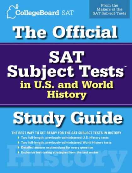 History Books - The Official SAT Subject Tests in U.S. & World History Study Guide (Official Sat