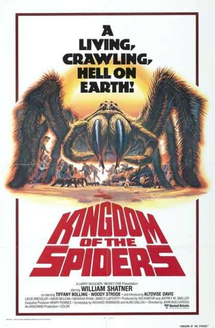 Horror Posters - Kingdom of the Spiders
