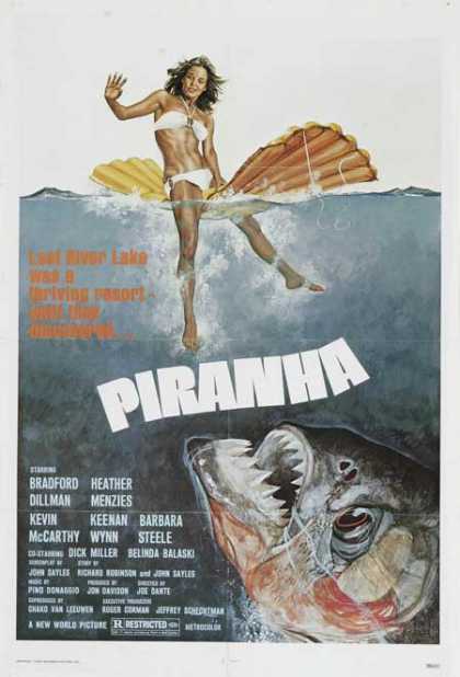 Horror Posters - Piranha