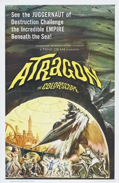 Horror Posters - Atragon