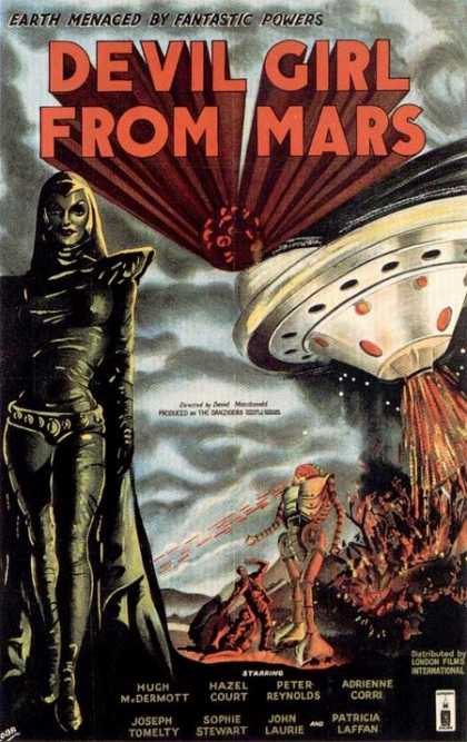 Horror Posters - Devil Girl From Mars