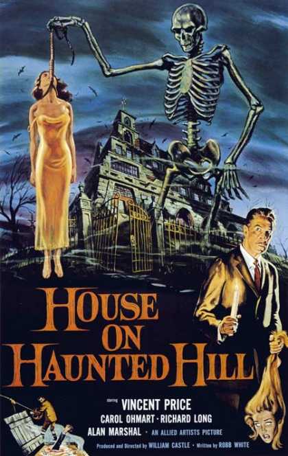 Horror Posters - House on Haunted Hill