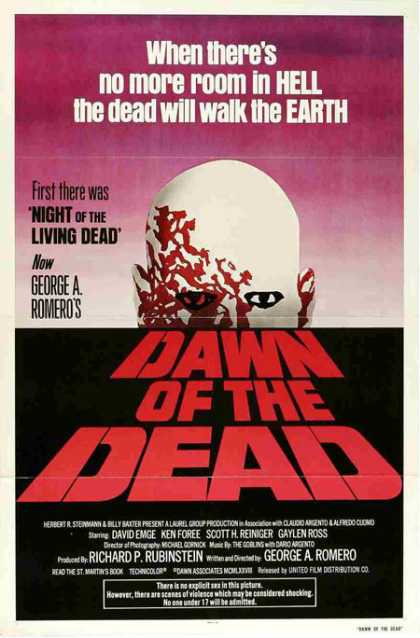 Horror Posters - Dawn of the Dead