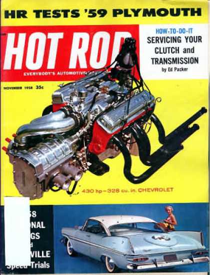 Hot Rod - November 1958