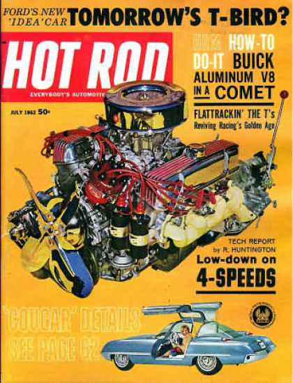 Hot Rod - July 1962