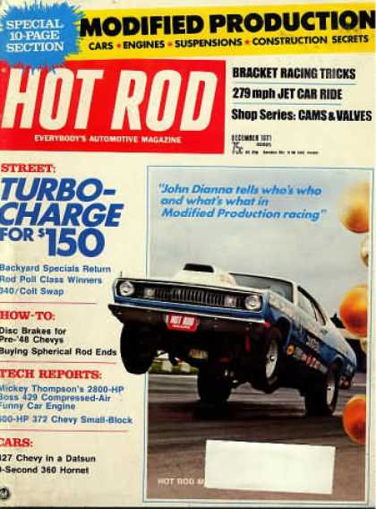 Hot Rod - December 1971