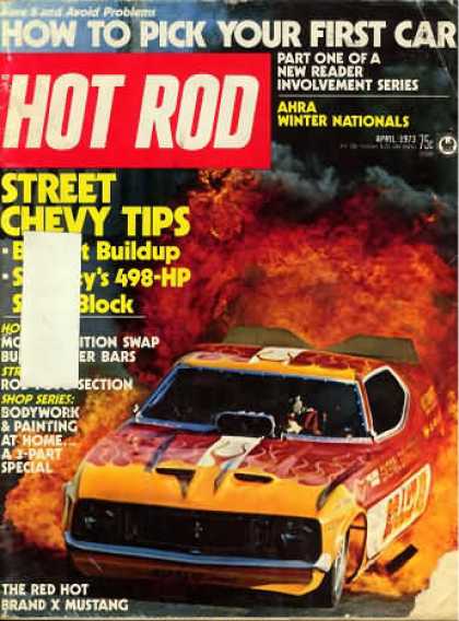 Hot Rod - April 1973
