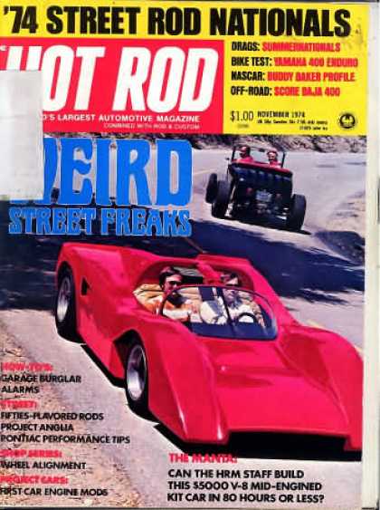 Hot Rod - November 1974