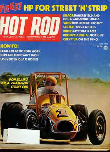 Hot Rod - June 1975