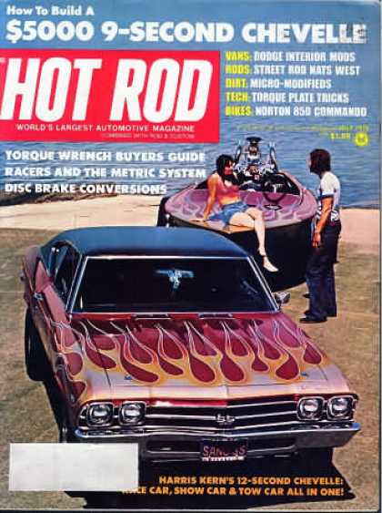 Hot Rod - July 1975