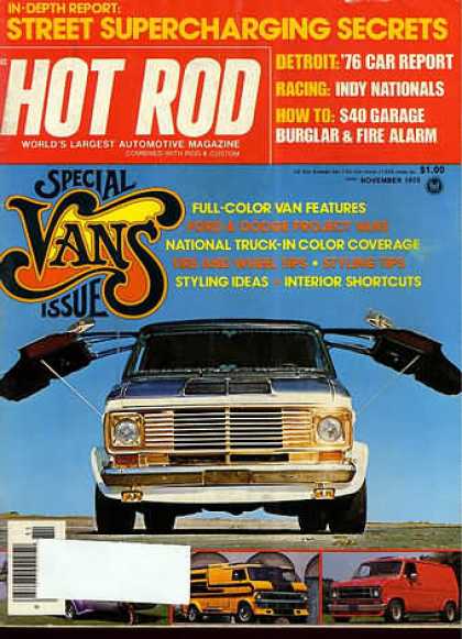 Hot Rod - November 1975