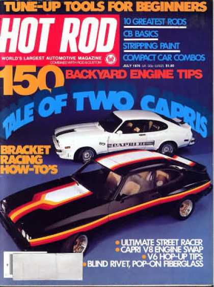 Hot Rod - July 1976
