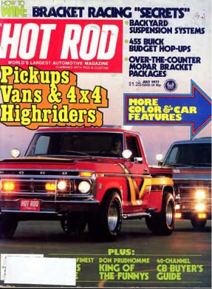 Hot Rod - July 1977