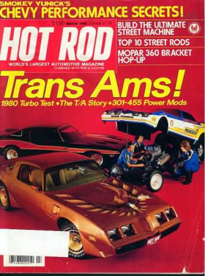 Hot Rod - March 1980
