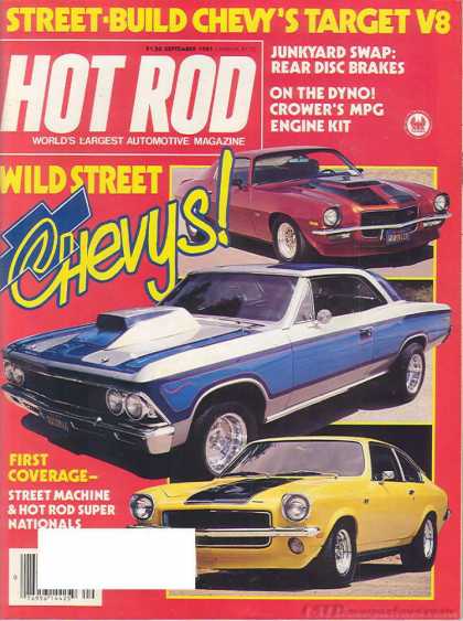 Hot Rod - September 1981