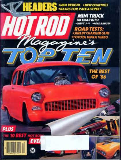 Hot Rod - December 1986