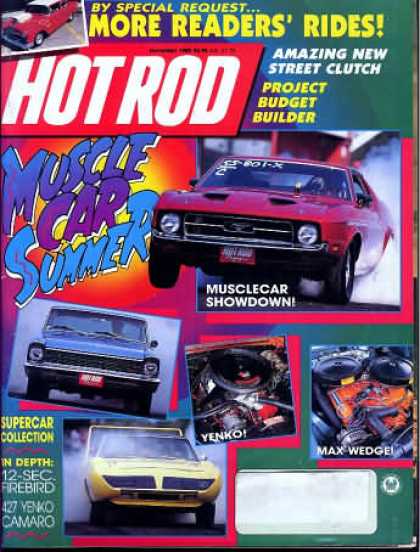 Hot Rod - November 1989