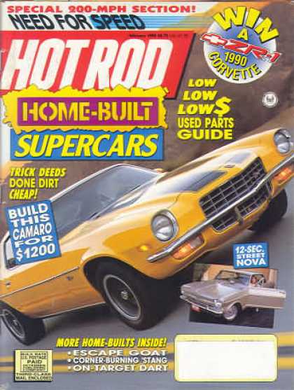 Hot Rod - February 1990