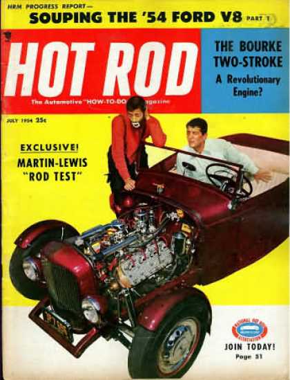 Hot Rod - July 1954