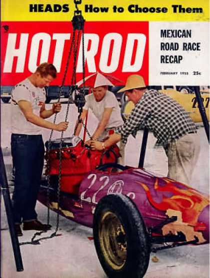 Hot Rod - February 1955
