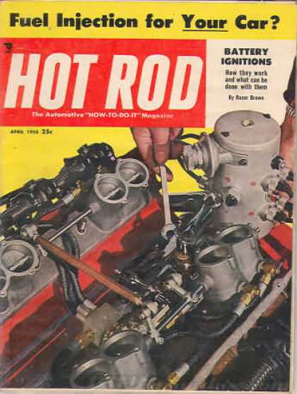Hot Rod - April 1955