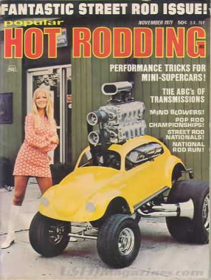 Hot Rodding - November 1971
