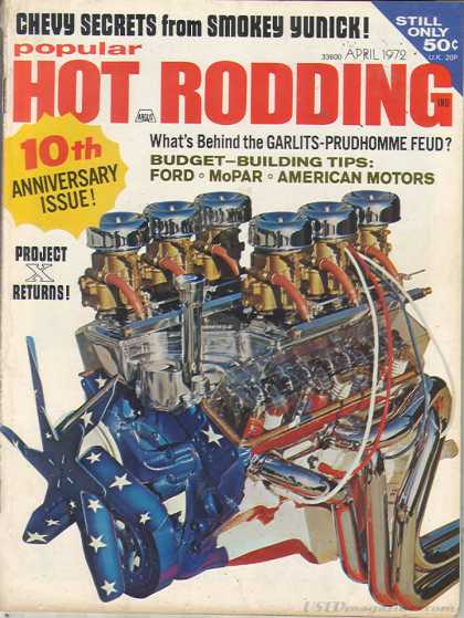 Hot Rodding - April 1972