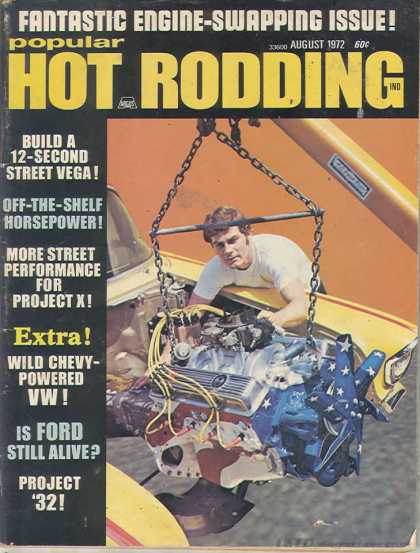 Hot Rodding - August 1972