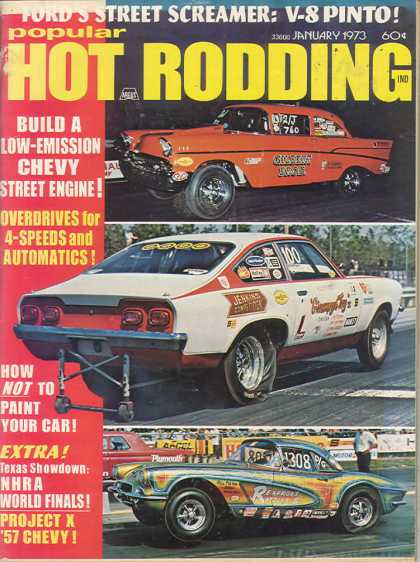 Hot Rodding - January 1973