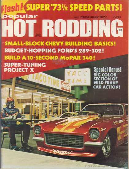 Hot Rodding - February 1973