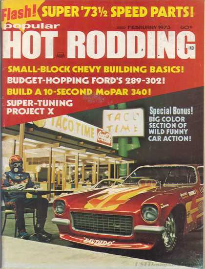 Hot Rodding - February 1973