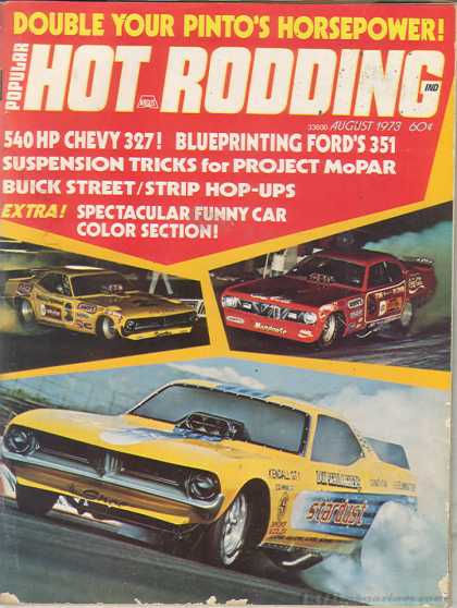 Hot Rodding - August 1973