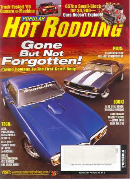 Hot Rodding - August 2004