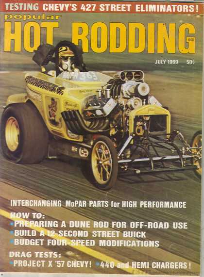 Hot Rodding - July 1969