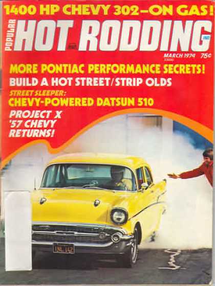Hot Rodding - March 1974
