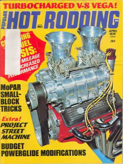 Hot Rodding - April 1974