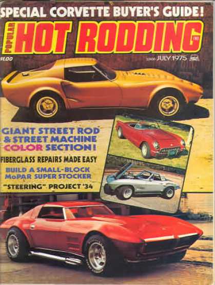 Hot Rodding - July 1975