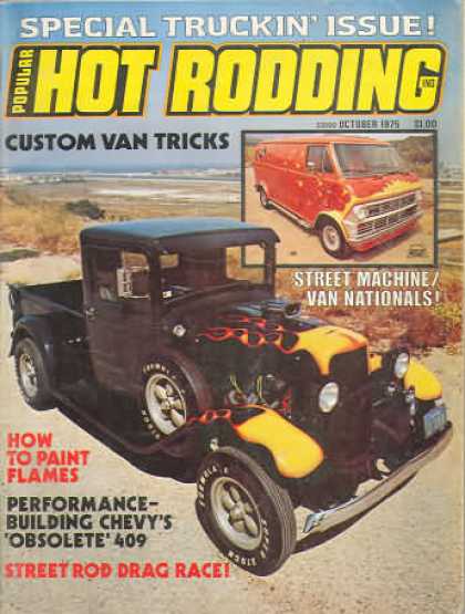 Hot Rodding - October 1975