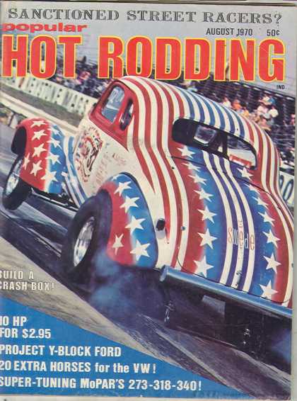 Hot Rodding - August 1970