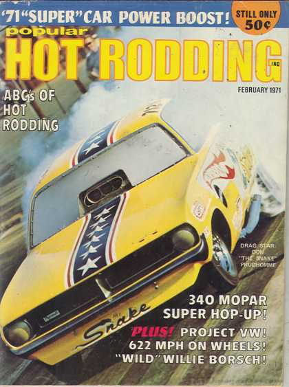 Hot Rodding - February 1971