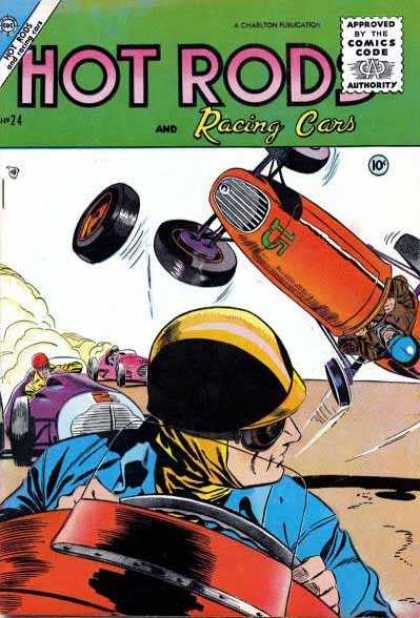 Hot Rods and Racing Cars 24 - Racing - Hot Rod - Crashing - Tires - Racer
