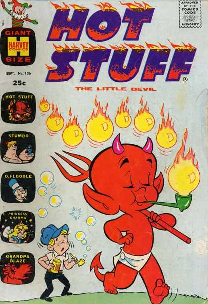 Hot Stuff 106 - Hot - Stuff - 25cent - Stumbo - Giant Size